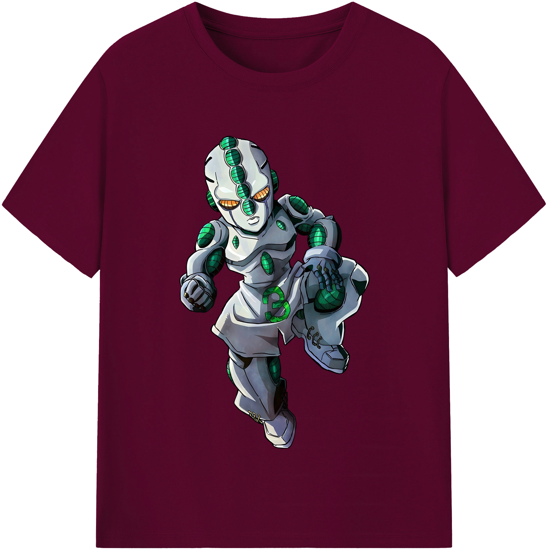 （画像用） ジョジョの奇妙な冒険 広瀨康一 JoJo's Bizarre Adventure Hirose Koichi レディースカジュアルプリントTシャツ（綿100％）